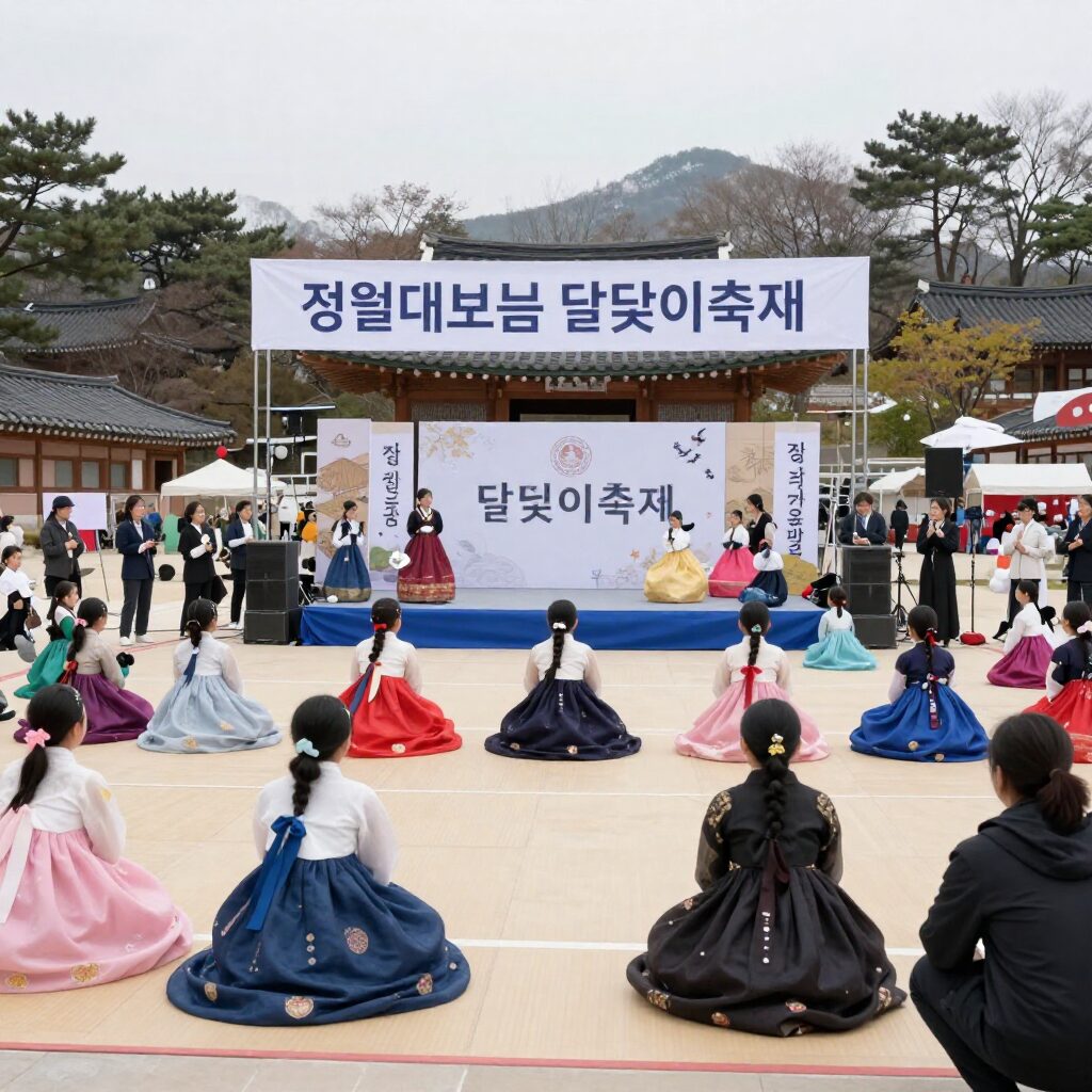 2026년 춘천 정월대보름 달맞이축제 핵심 정보 춘천 공지천 다목적광장에서 열리는 정월대보름 달맞이축제 현장 모습