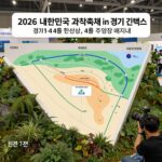 2026 대한민국 과학축제 in 경기 킨텍스 제1전시장 4홀 행사장 배치도와 주요 존 안내