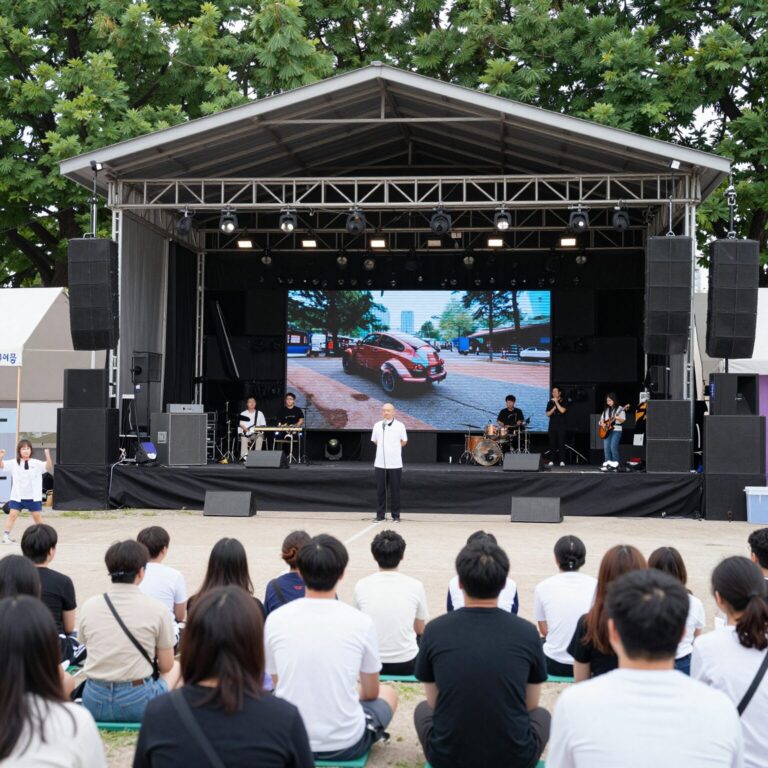 D.FESTA 거리공연축제 마로니에공원 무대 분위기