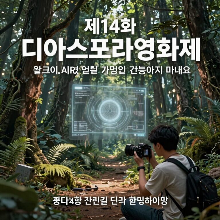 제14회 디아스포라영화제 공식 포스터