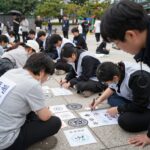 2026 청계광장 강제동원 희생자 기념행사 청계광장에서 열리는 강제동원 희생자 기념 스탬프 투어 행사 현장 사진
