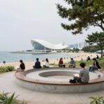 2026 부산바다도서관 민락수변공원 야외 독서 공간 풍경