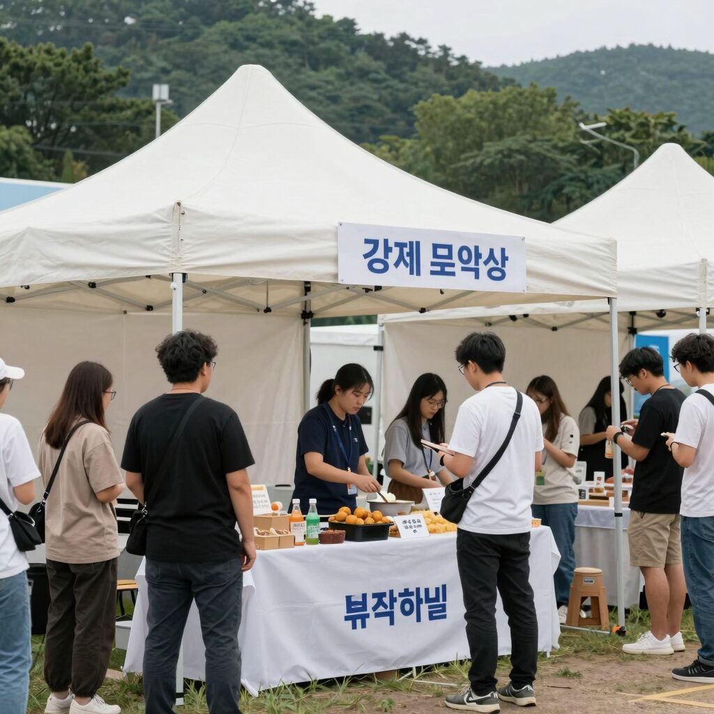 2026 김제 모악산 뮤직페스티벌 먹거리 부스와 체험 프로그램 사진