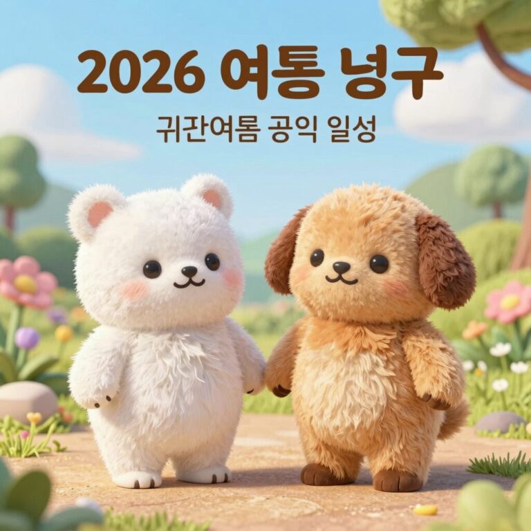 문구전 2026 여름 공식 포스터 이미지로 귀여운 마스코트 뭉구와 함께 행사 일정이 표시되어 있다