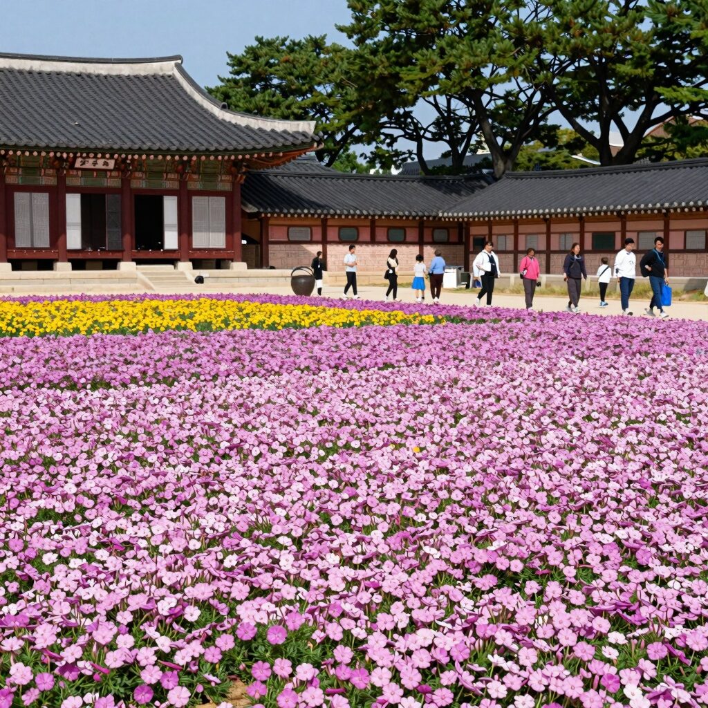 2026 세미원 연꽃문화제 홍련지 전경 사진