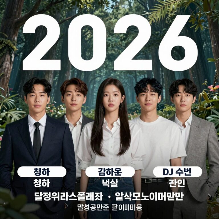 2026 달성워터스플래시 공식 포스터 이미지로 청하 자이언티 김하온 넉살 DJ수빈 라인업과 달성군민존 일반스탠딩존 예매 일정이 표시됨