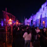 귀몽 제주신화월드 밤공포 기간 요금 제주신화월드 귀몽 야간 공포 축제 조명과 관람객