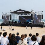 키마위크 2026 부산 해양레저 축제 완벽 정리 키마위크 2026 다대포해수욕장 비치 콘서트 무대와 해변 풍경