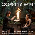 2026 평창대관령음악제 개막공연 포스터, 한스 그라프 지휘자와 선우예권 피아니스트가 함께하는 빛에서 불꽃으로 공연