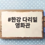 한강 다리밑 영화관