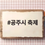 공주시 축제