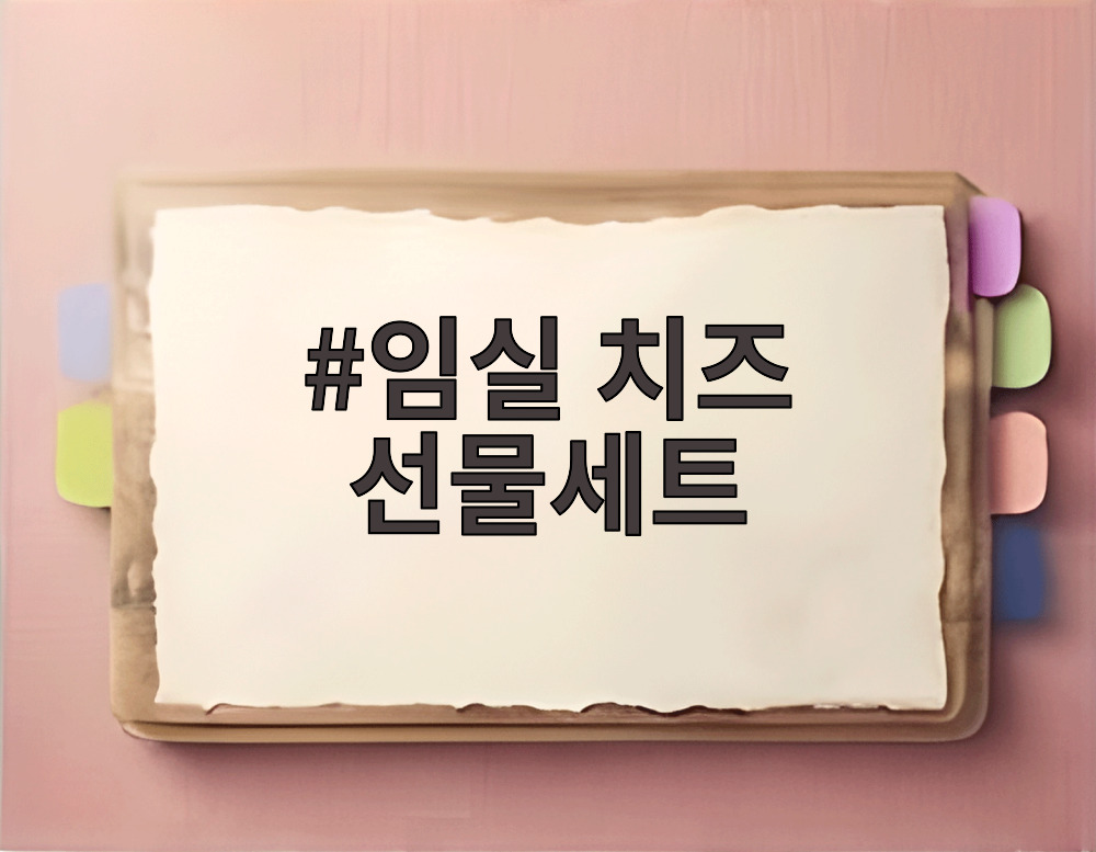 임실 치즈 선물세트