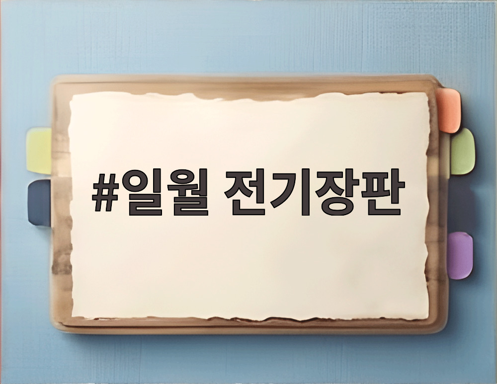 일월 전기장판