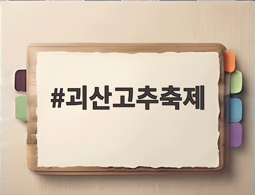 2026 괴산고추축제 괴산유기농엑스포광장 전경