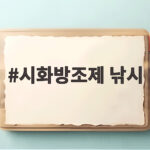 시화방조제 낚시