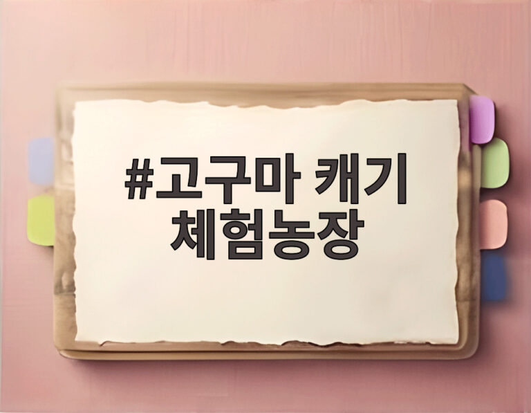 고구마 캐기 체험농장