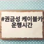 권금성 케이블카 운행시간 실시간 확인하고 여유 있게 타는 법 권금성 케이블카 운행시간