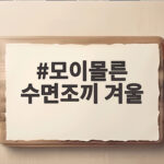 모이몰른 수면조끼 겨울