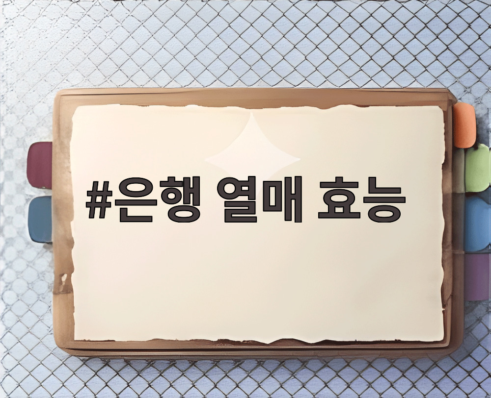 은행 열매 효능