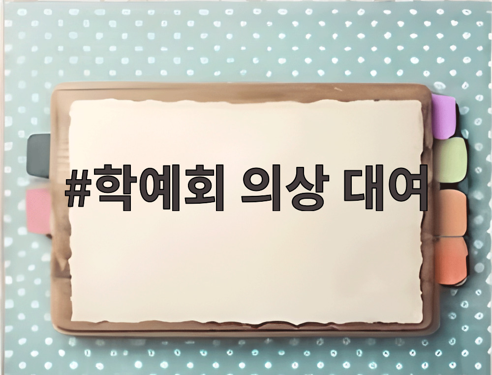 학예회 의상 대여