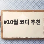 10월 코디 추천 쌀쌀한 아침 따뜻한 낮 레이어드 팁 10월 코디 추천