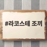 라코스테 조끼