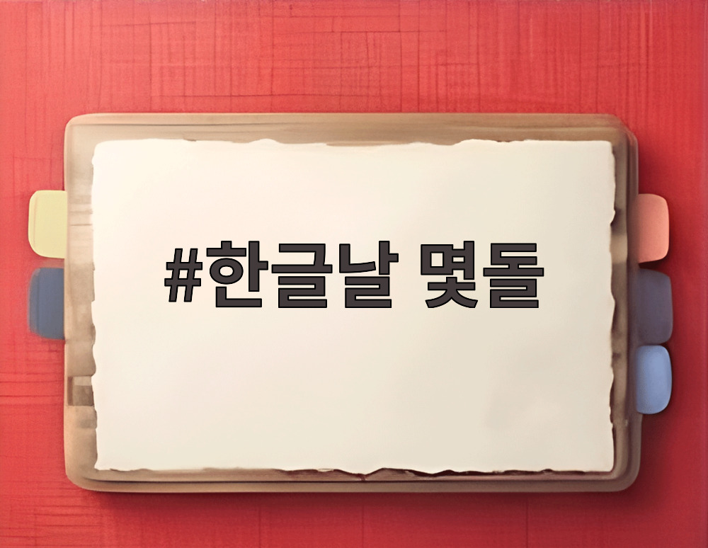 한글날 몇돌