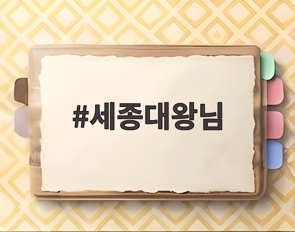 세종대왕님