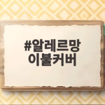 알레르망 이불커버