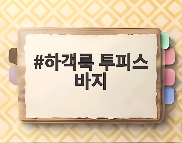 하객룩 투피스 바지