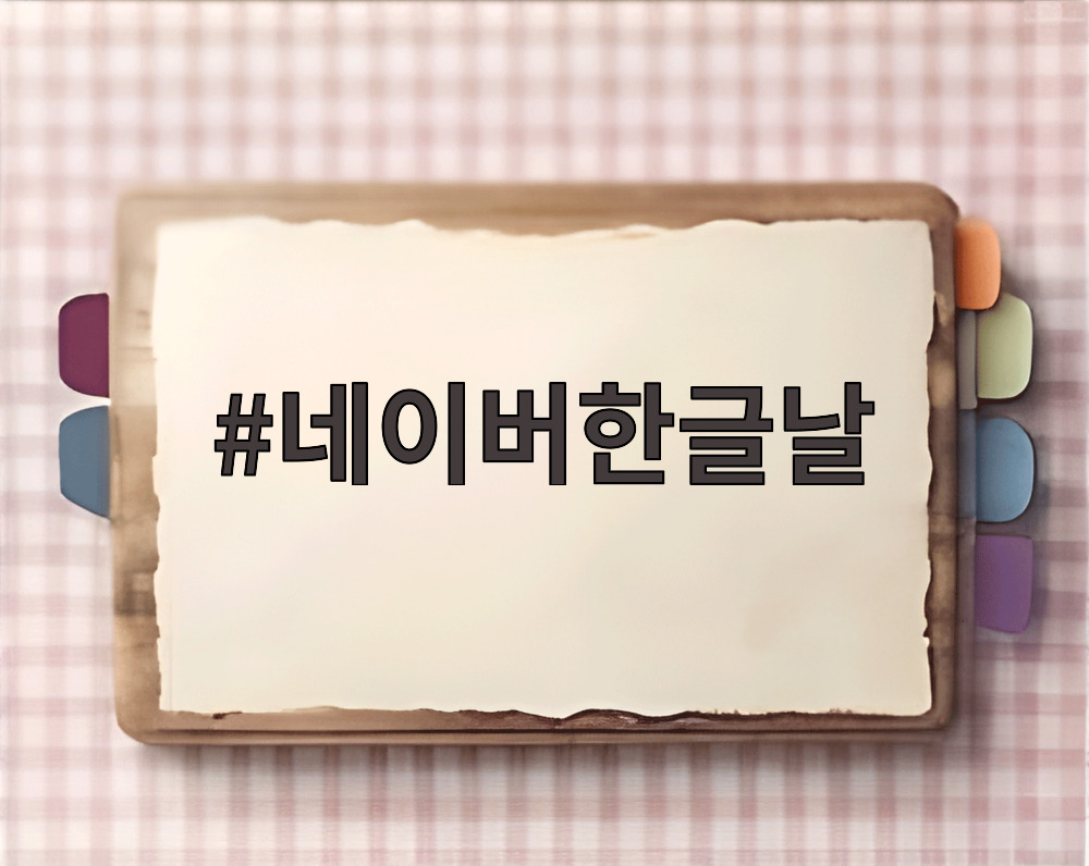 네이버한글날