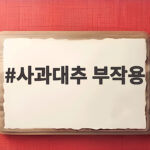 사과대추 부작용