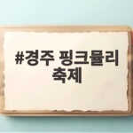 경주 핑크뮬리 축제 절정 시기와 첨성대 주변 여행 코스 정리 경주 핑크뮬리 축제