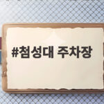 첨성대 주차장
