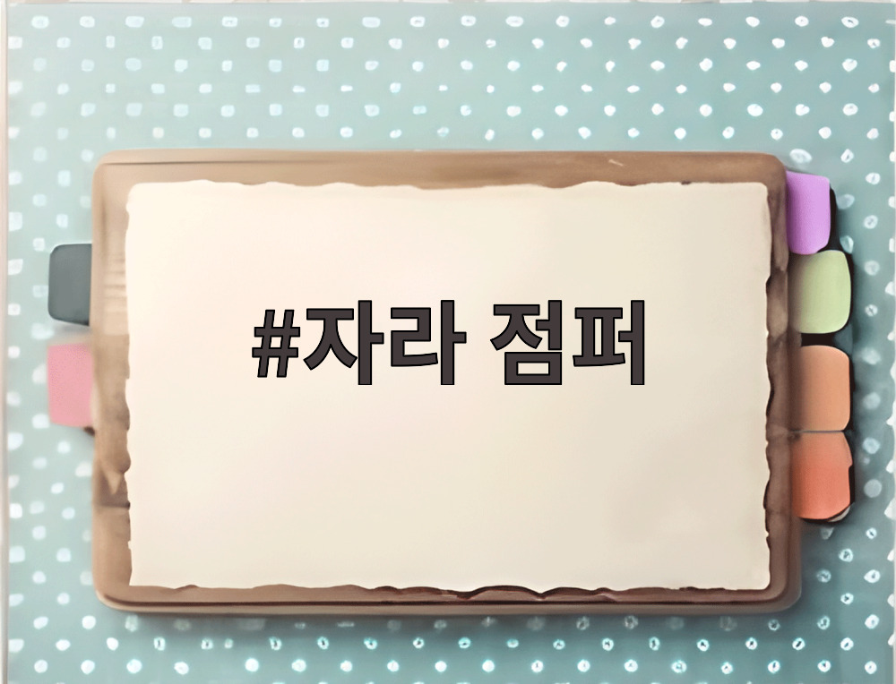 자라 점퍼