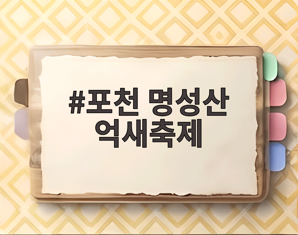 포천 명성산 억새축제