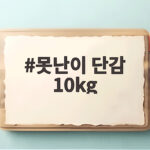 못난이 단감 10kg
