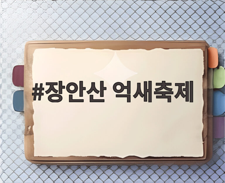 장안산 억새축제
