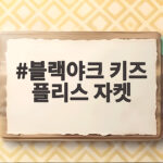 블랙야크 키즈 플리스 자켓 아이 등교룩으로 고르는 방법 블랙야크 키즈 플리스 자켓