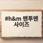 h&m 맨투맨 사이즈 이렇게 고르면 실패 없어요 h&m 맨투맨 사이즈
