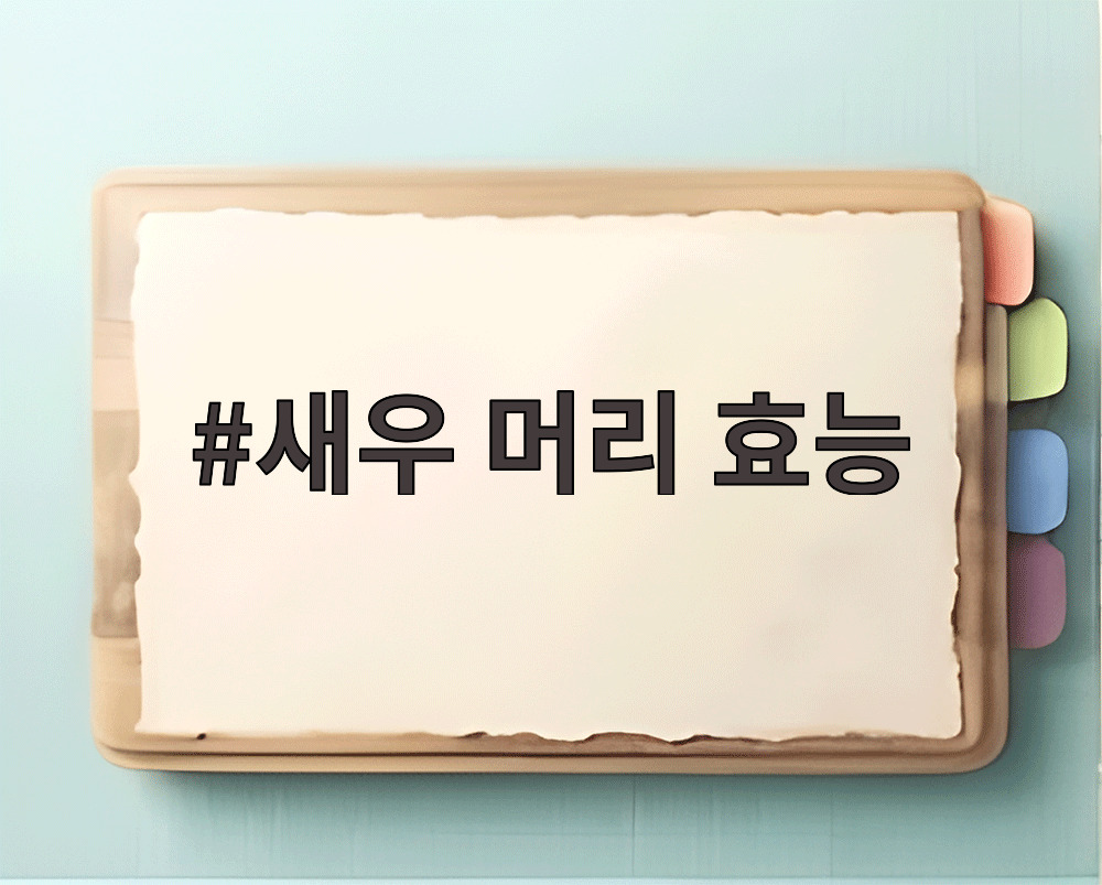 새우 머리 효능