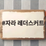 자라 레더스커트