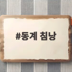 동계 침낭