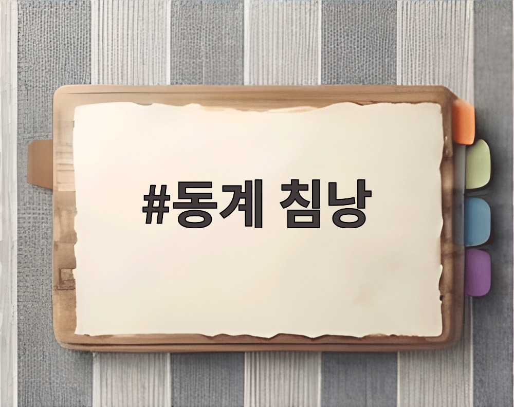동계 침낭