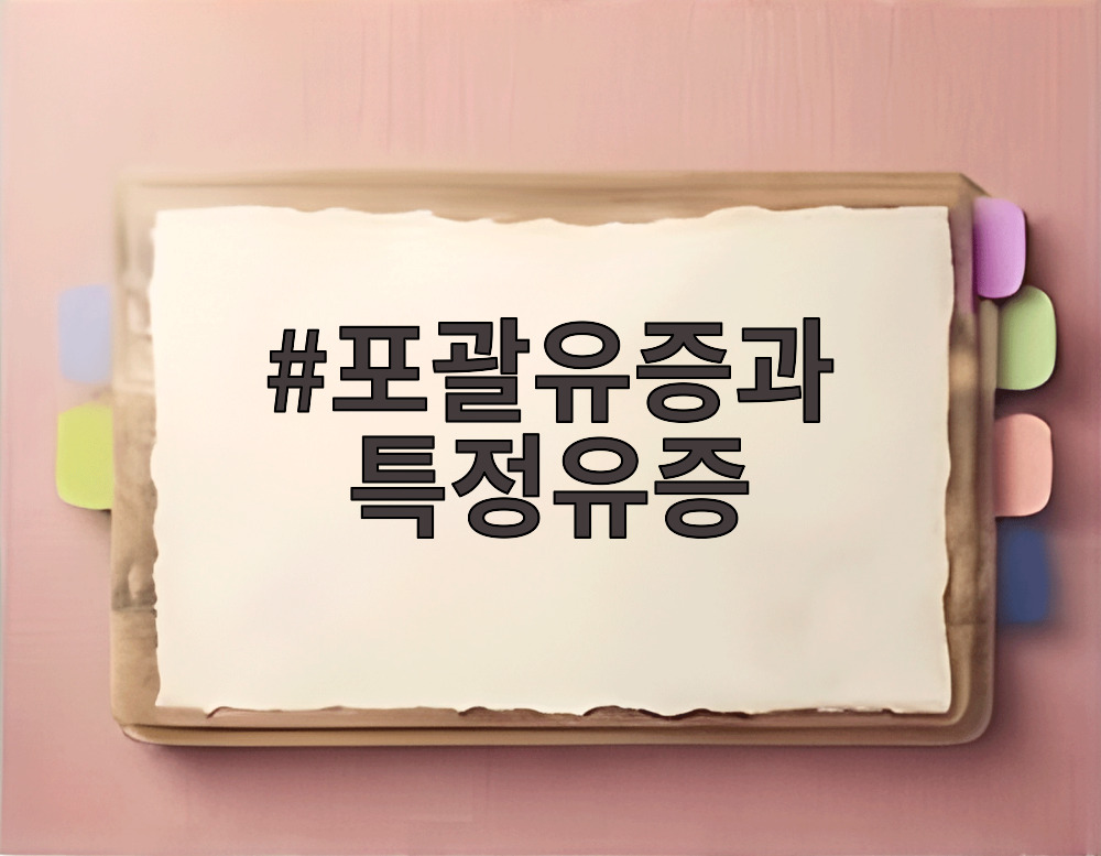 포괄유증과 특정유증