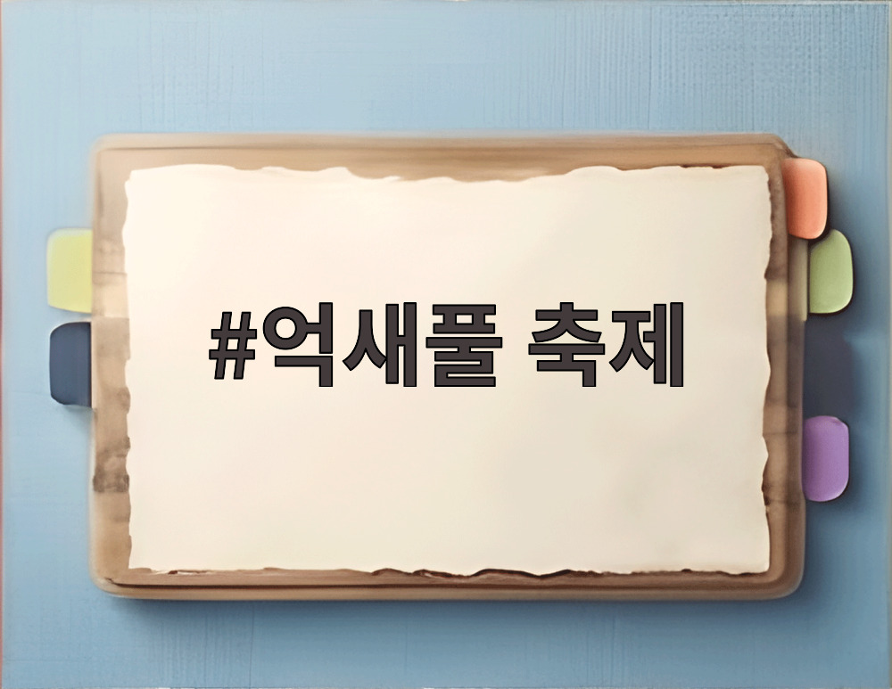 억새풀 축제