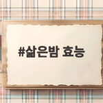 삶은밤 효능 칼로리부터 하루 적당량까지 알면 놀랍니다 삶은밤 효능