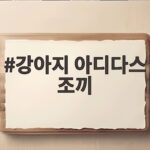 강아지 아디다스 조끼 입혀보니 귀여움 폭발 후기와 실측 사이즈 팁 강아지 아디다스 조끼
