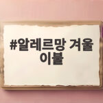 알레르망 겨울 이불