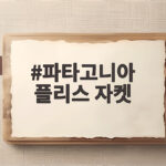 파타고니아 플리스 자켓
